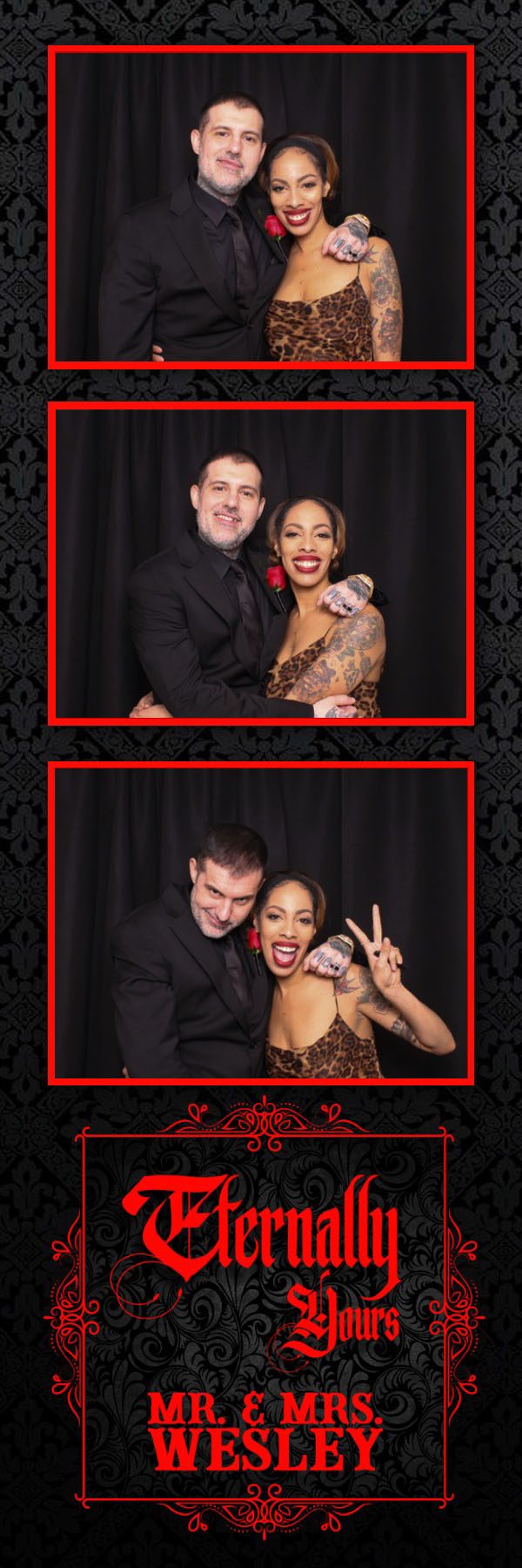 Las Vegas wedding photo booth